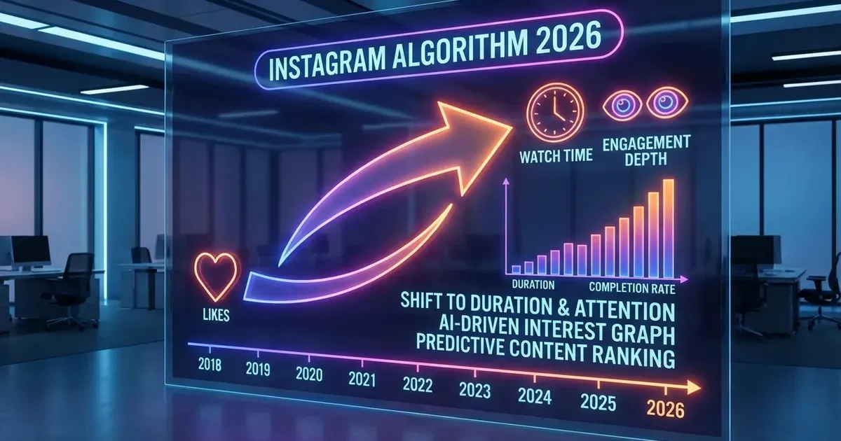 1. The Instagram Algorithm in 2026 Runs on Attention, Not Applause — instagram algorithm 2026